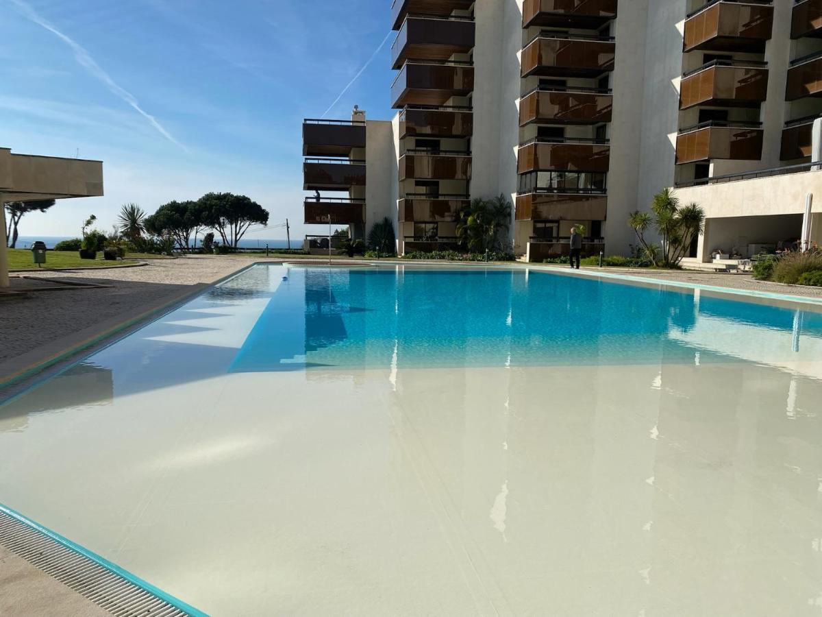 Апартаменты Lujoso Ap Con Piscina Frente Al Mar Кашкайш Экстерьер фото