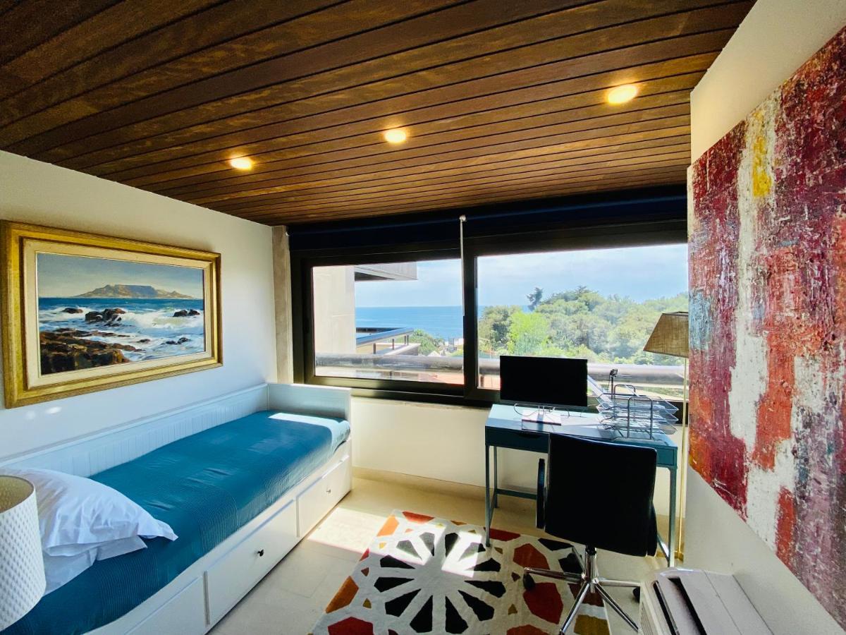 Апартаменты Lujoso Ap Con Piscina Frente Al Mar Кашкайш Экстерьер фото
